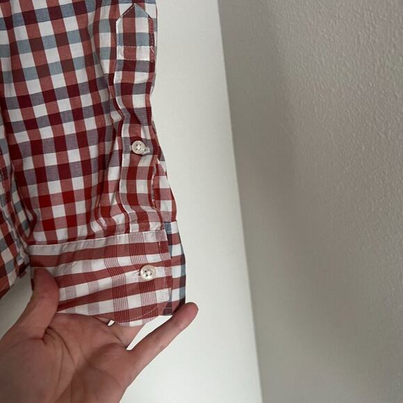 J. Crew Slim Fit Checked Gingham Button Down Shirt - Picture 4 of 7